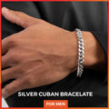 Silver Cuban Bracelete