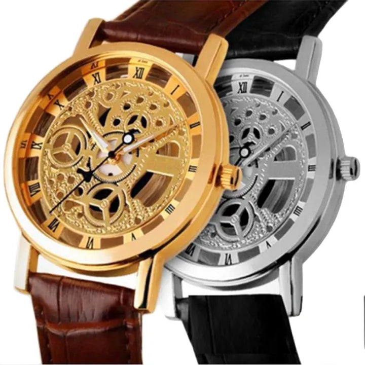 Double Sided Glass Watch