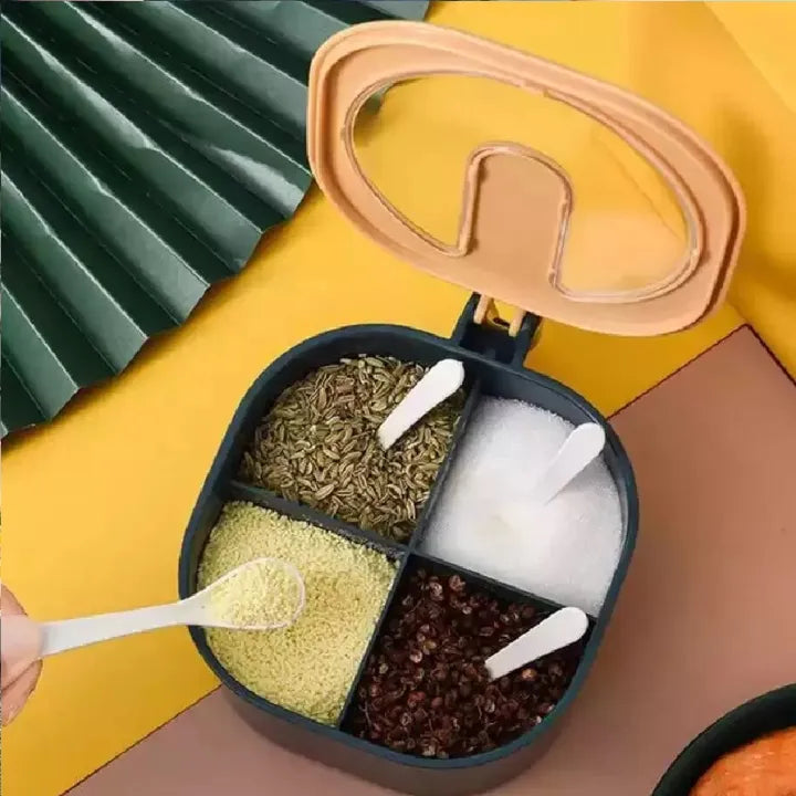 4 grid spice jar
