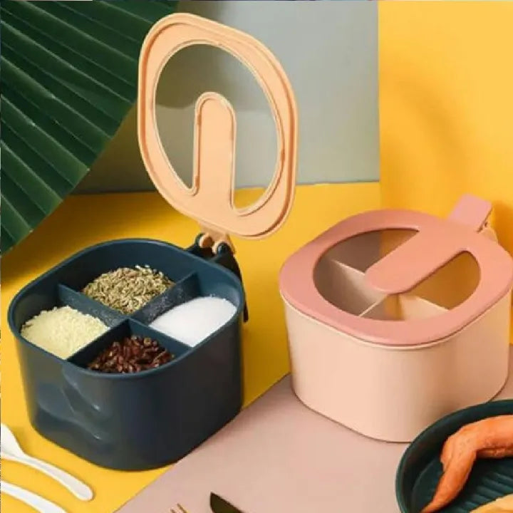 4 grid spice jar