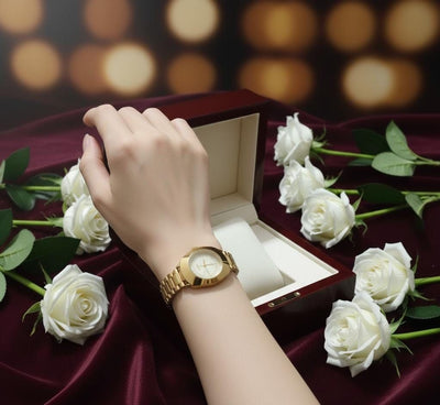 Quartz Water Resistant Ladies Watch