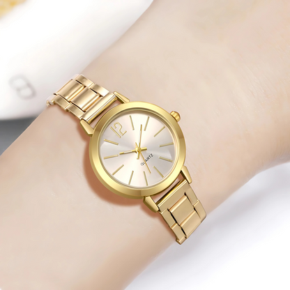 Luxury Stainless Steel Watch for Women