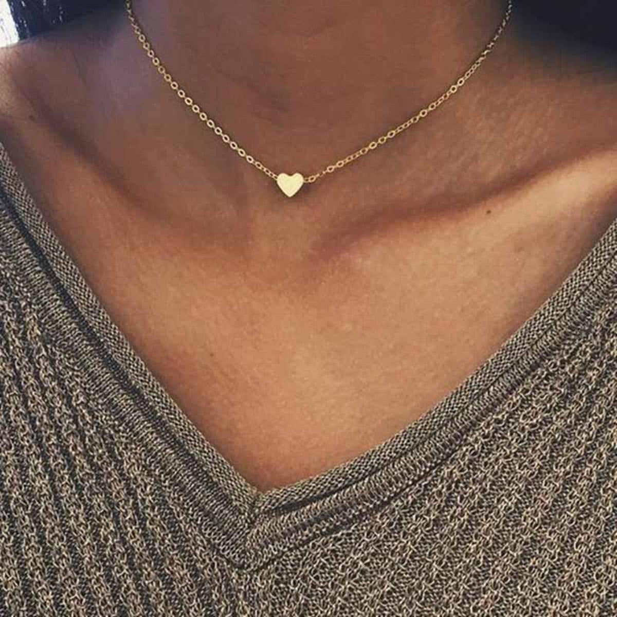 Heart choker Necklace