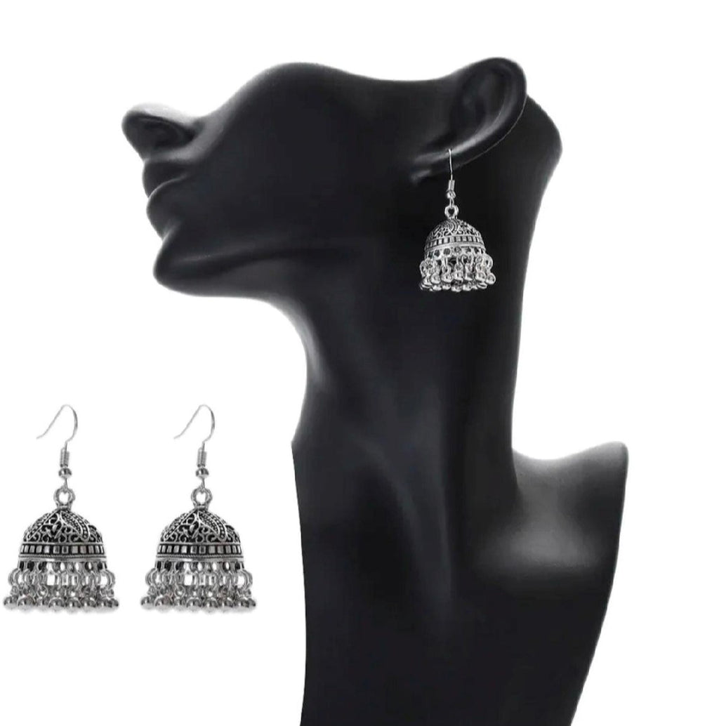 Unique Silver Color Earring