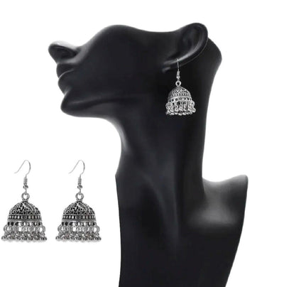 Unique Silver Color Earring