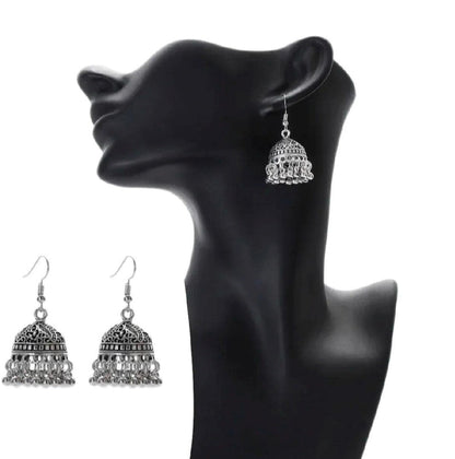 Unique Silver Color Earring