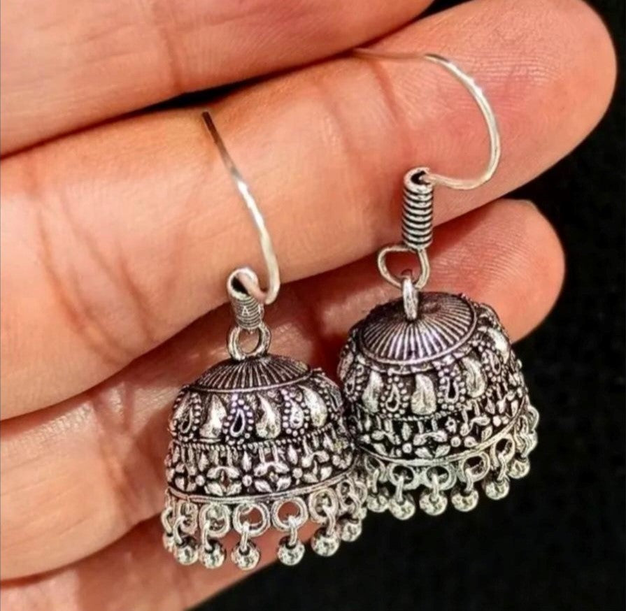 Unique Silver Color Earring