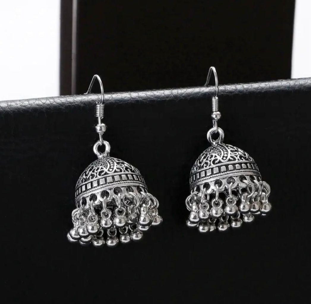 Unique Silver Color Earring