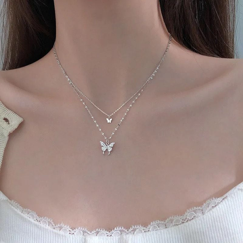Double Layers Chain Necklace