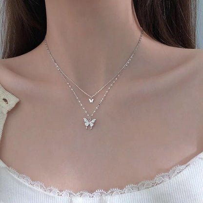Double Layers Chain Necklace